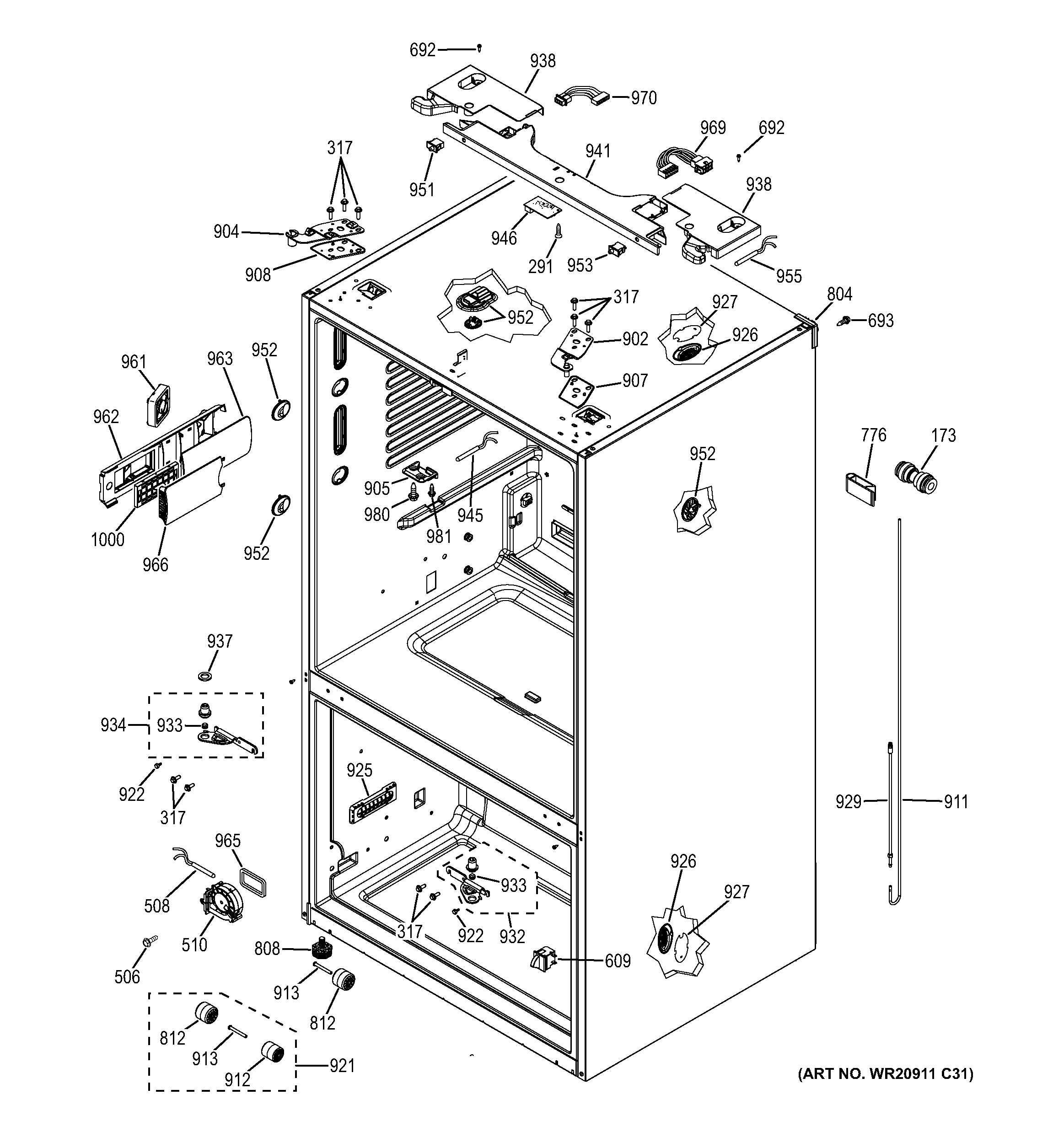 Case parts