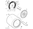 GE GTDP200EF3WS drum diagram