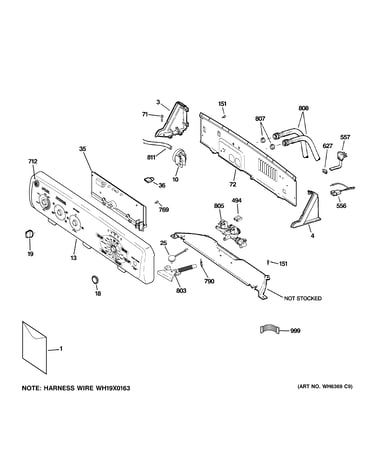 Controls & backsplash