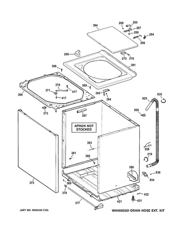 Cabinet, cover & front panel