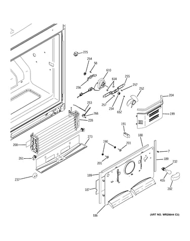 Freezer section