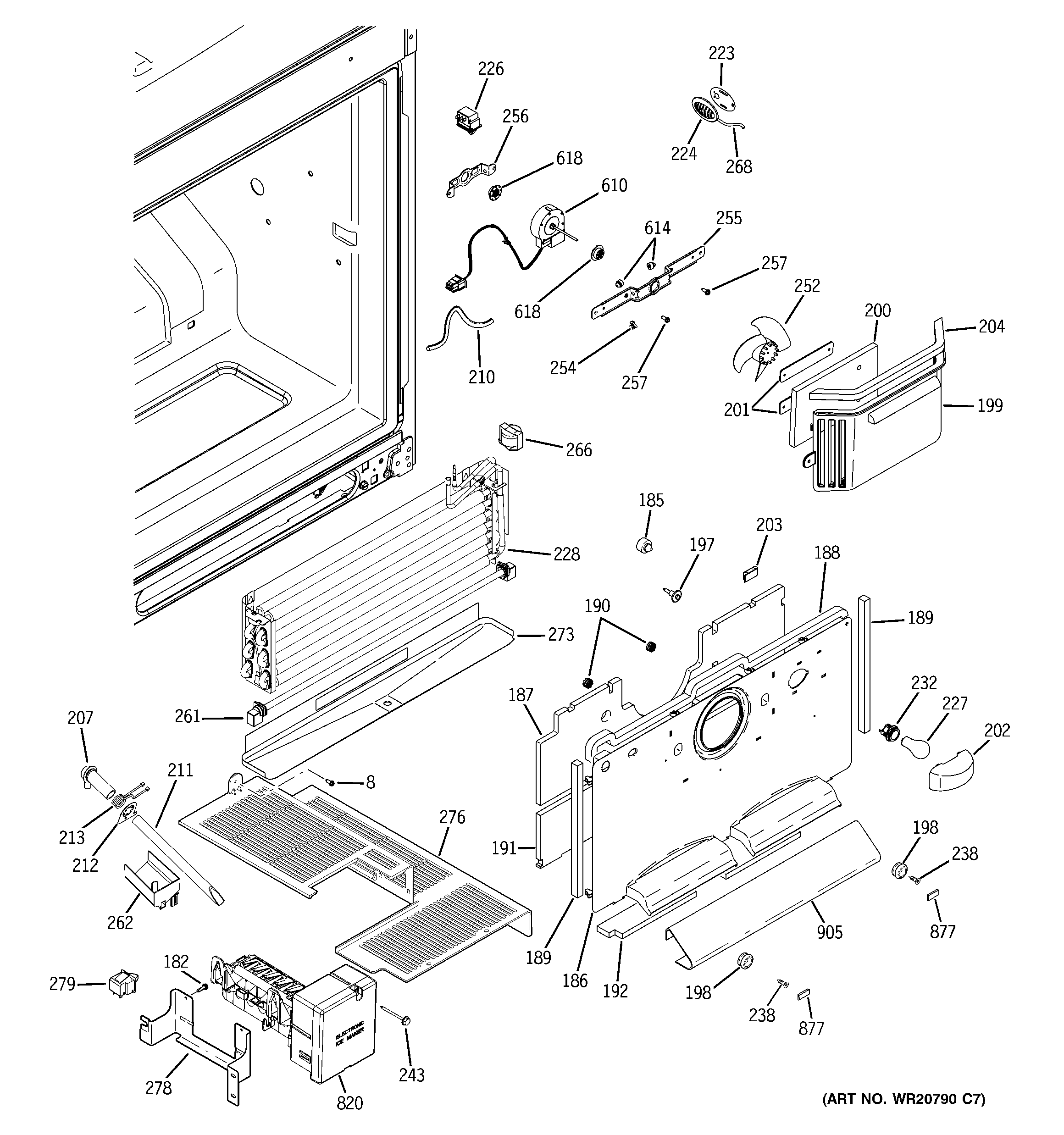 Freezer section