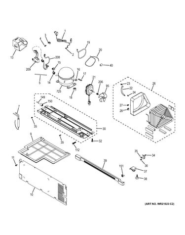Machine compartment