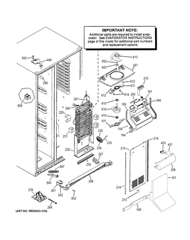 Freezer section