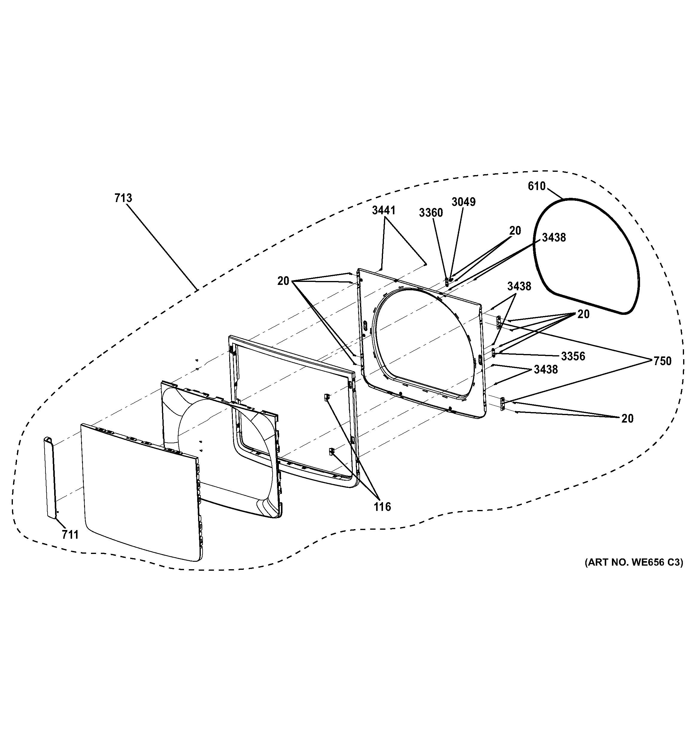 Door assembly