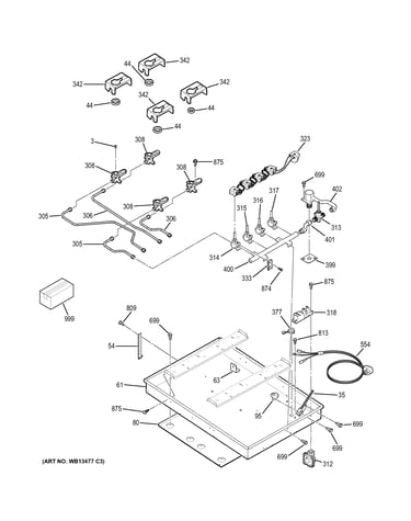 Gas & burner parts