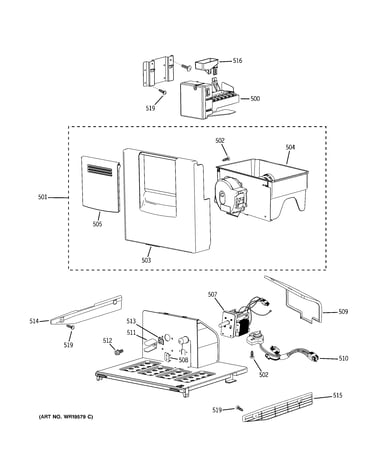 Ice maker & dispenser