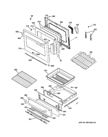Door & drawer parts