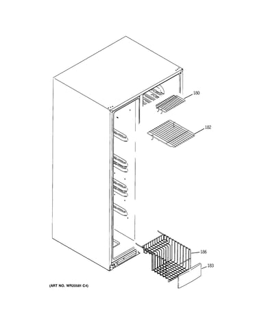 Freezer shelves