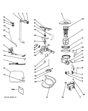 Motor-pump mechanism