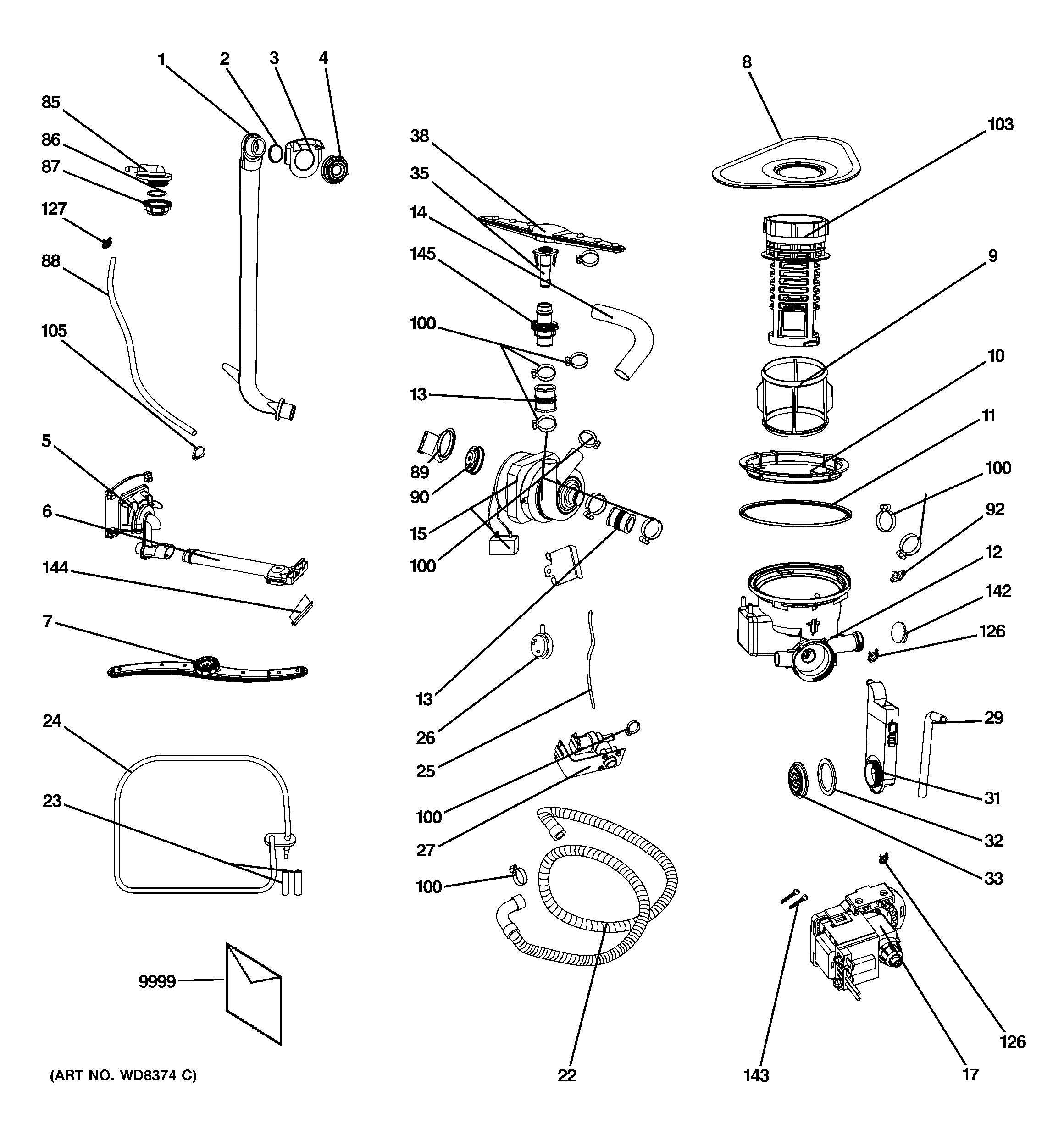 Motor-pump mechanism