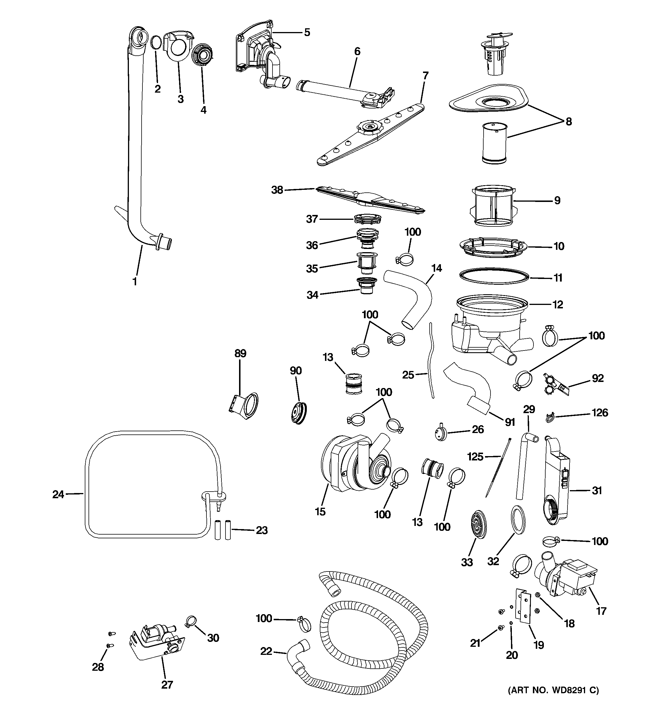 Motor-pump mechanism