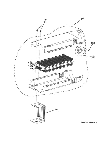Electric heater & brackets