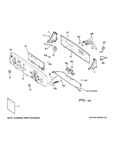 Controls & backsplash
