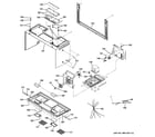 GE JVM3160DF2BB interior parts diagram