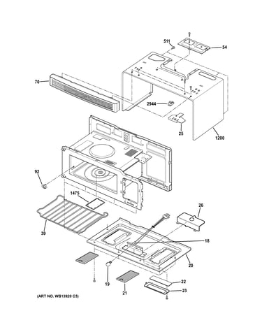 Oven cavity parts