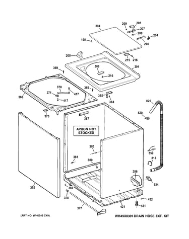 Cabinet, cover & front panel