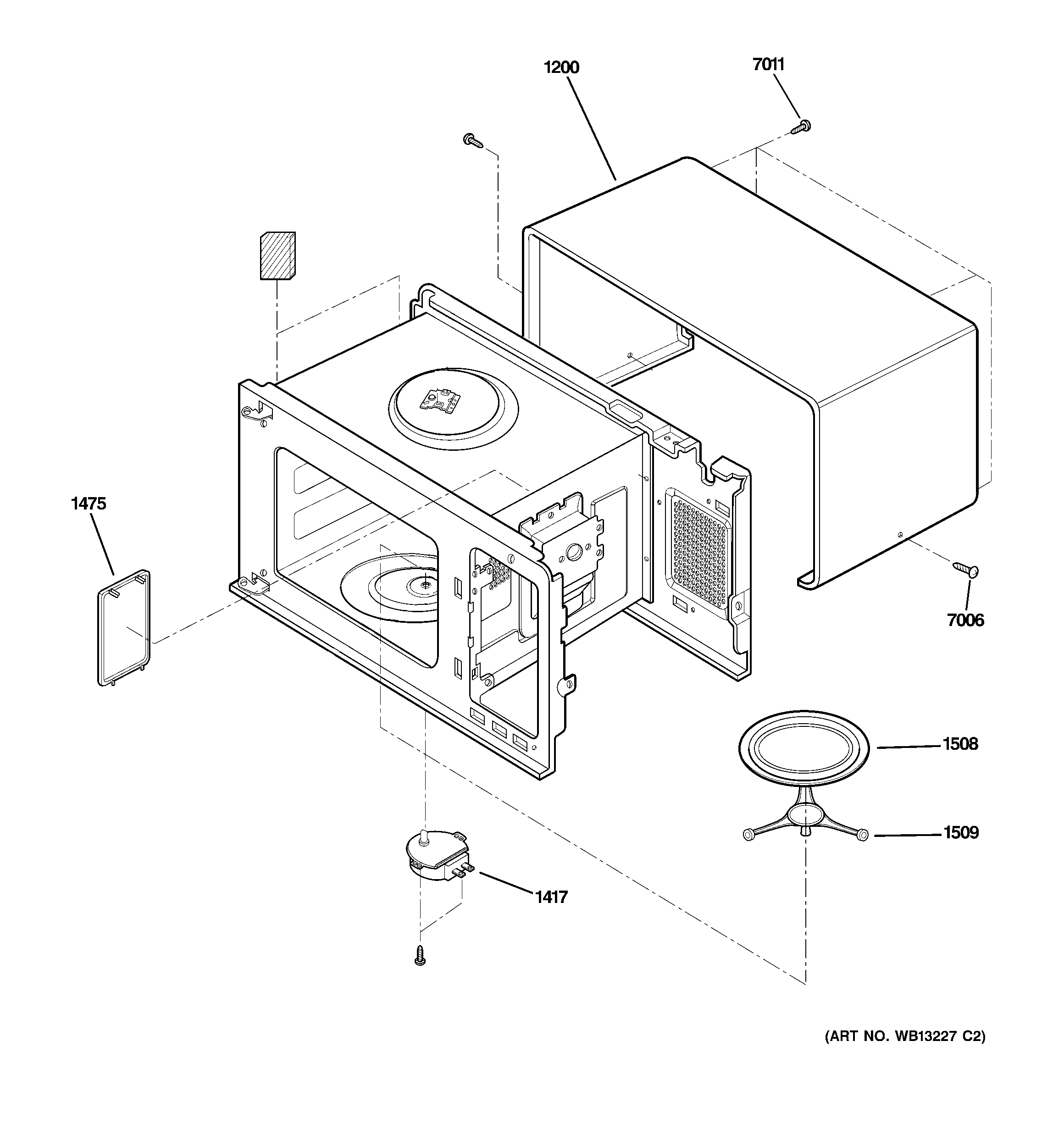 Oven cavity parts
