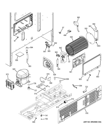 Machine compartment