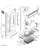 Freezer section, trim & components
