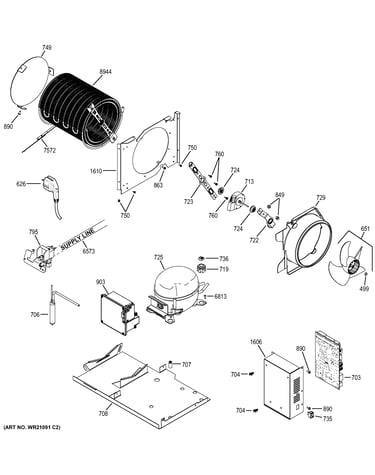 Machine compartment