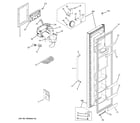 GE GSH25JSXNSS freezer door diagram