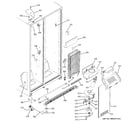 GE GSH25JSXNSS freezer section diagram