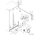 GE GSH25JSXNSS fresh food section diagram