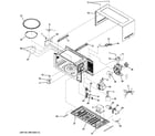 GE ZEM115SJ1SS oven cavity parts diagram