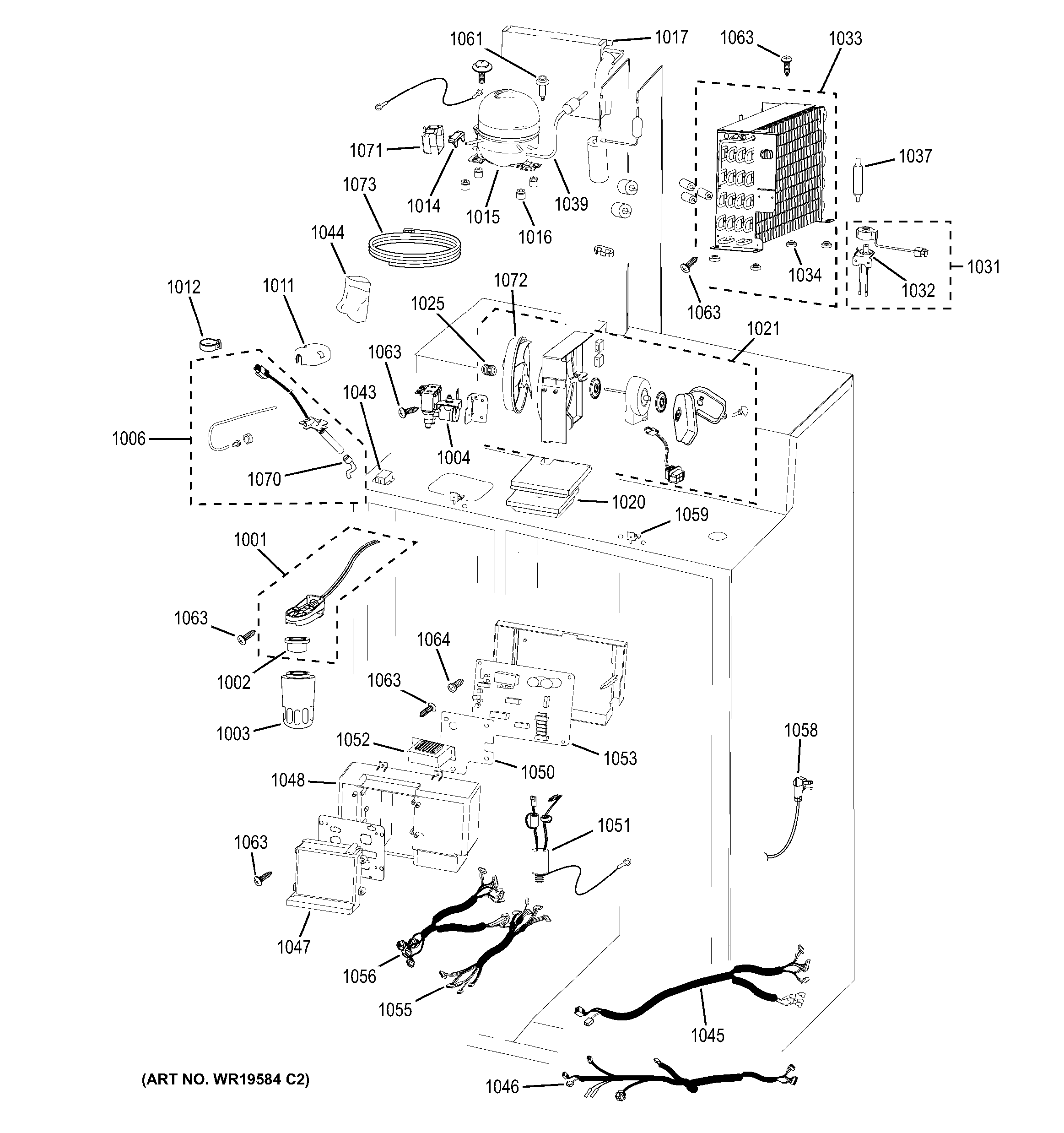 Machine compartment