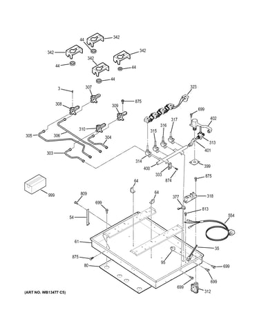 Gas & burner parts