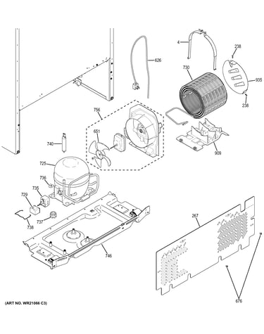 Machine compartment