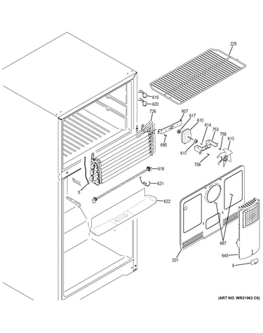 Freezer section