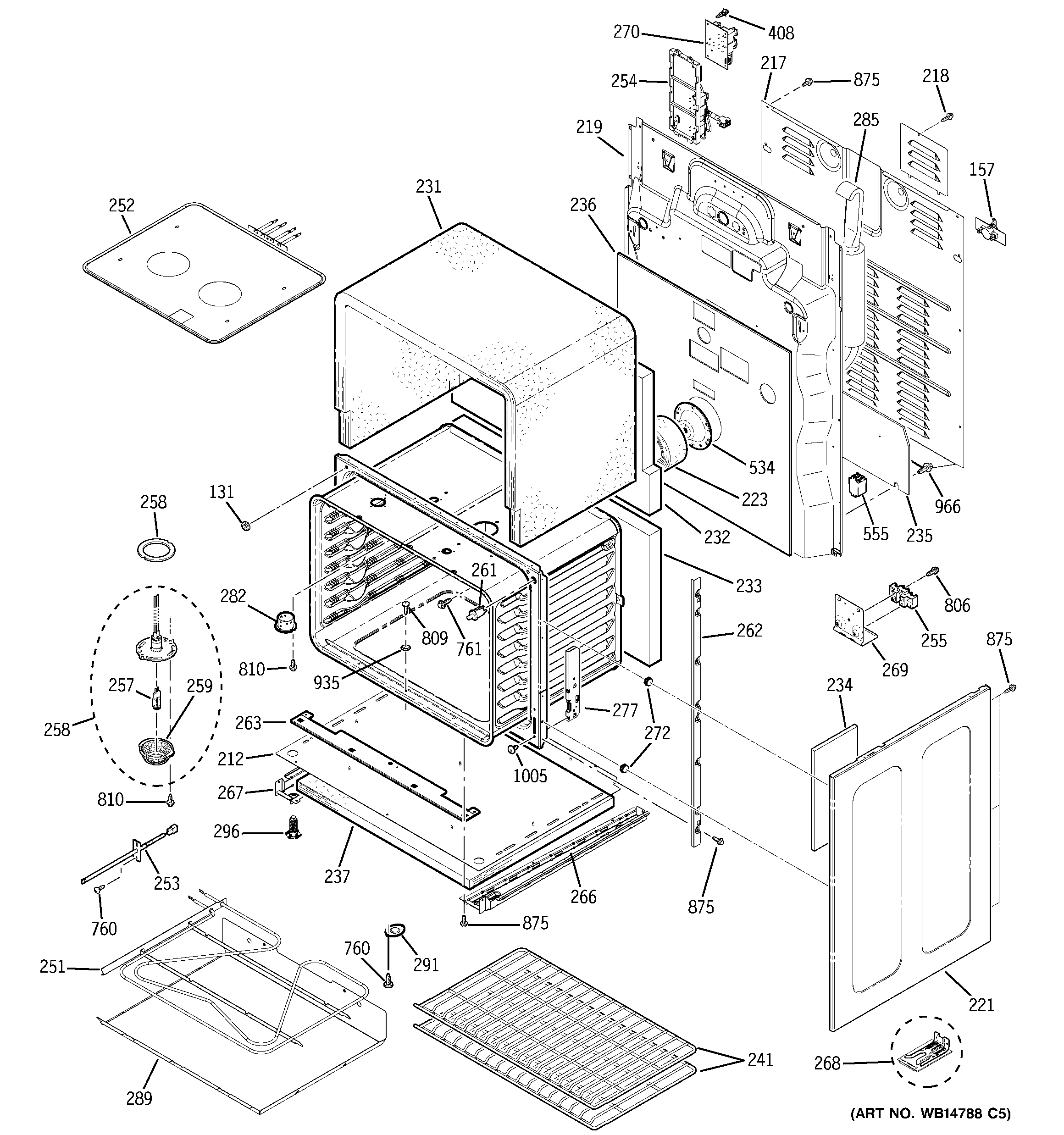 Lower oven