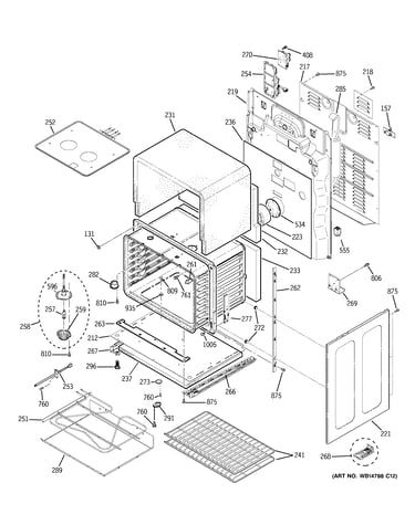 Lower oven