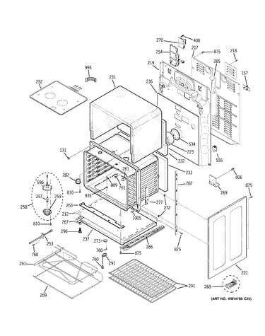 Lower oven