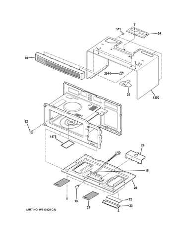 Oven cavity parts