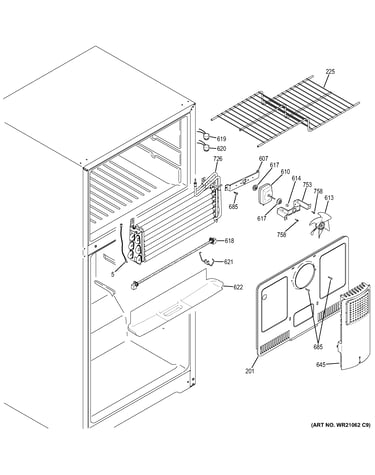 Freezer section