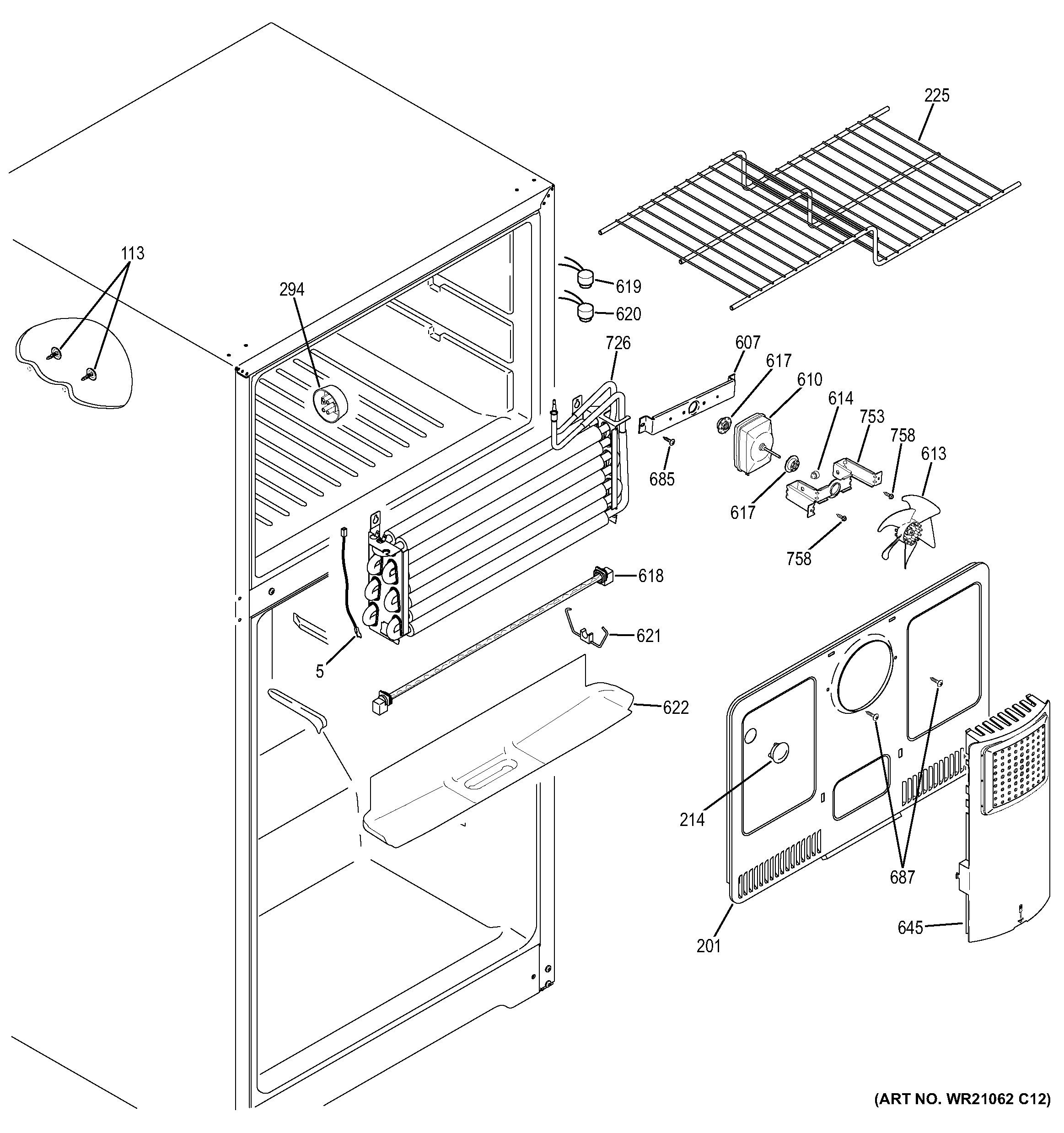 Freezer section