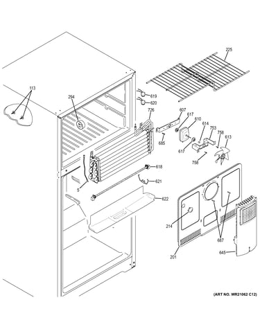 Freezer section
