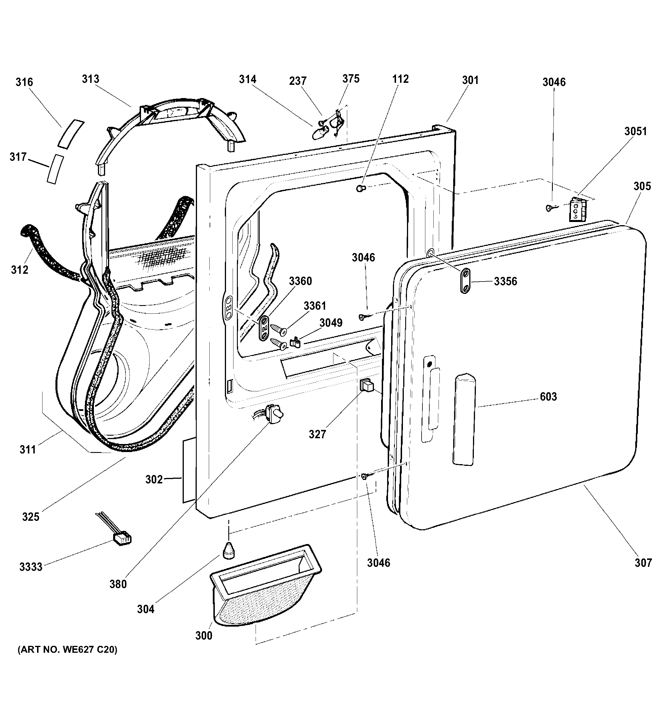 FRONT PANEL & DOOR