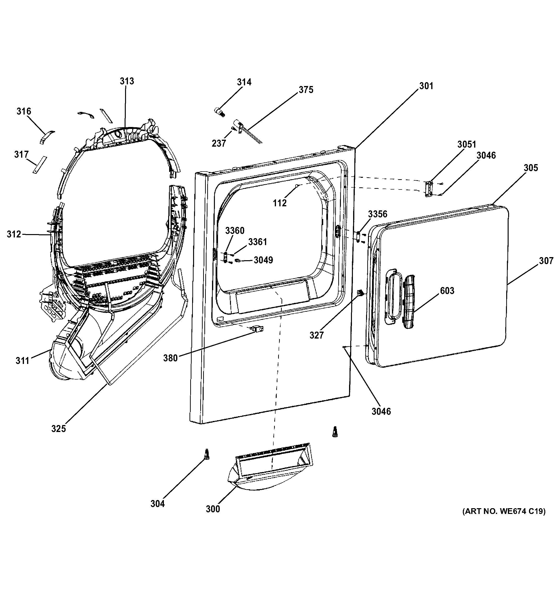 FRONT PANEL & DOOR