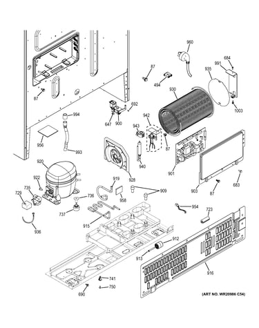 Machine compartment