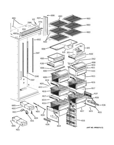 Shelves & drawers