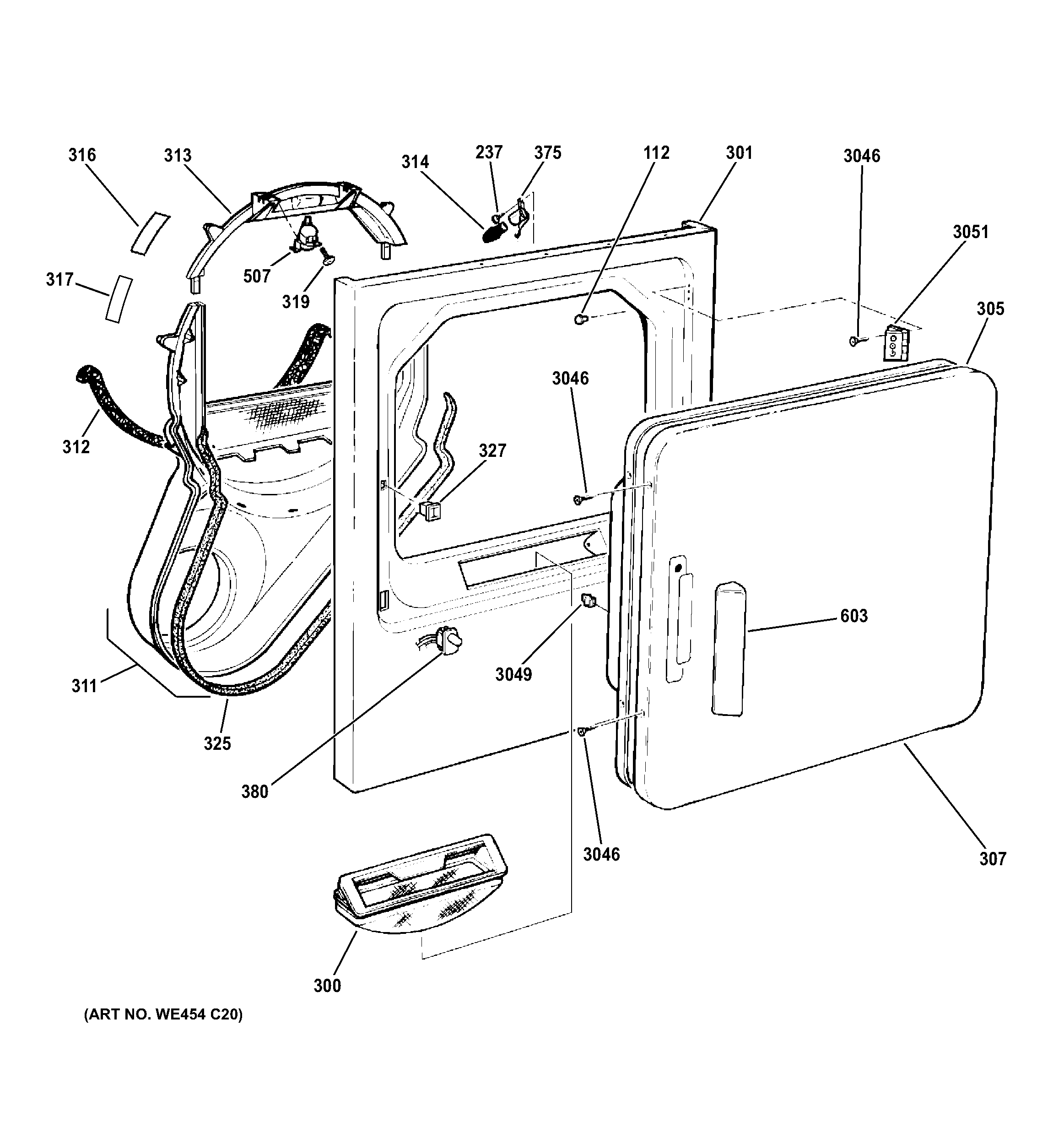 FRONT PANEL & DOOR