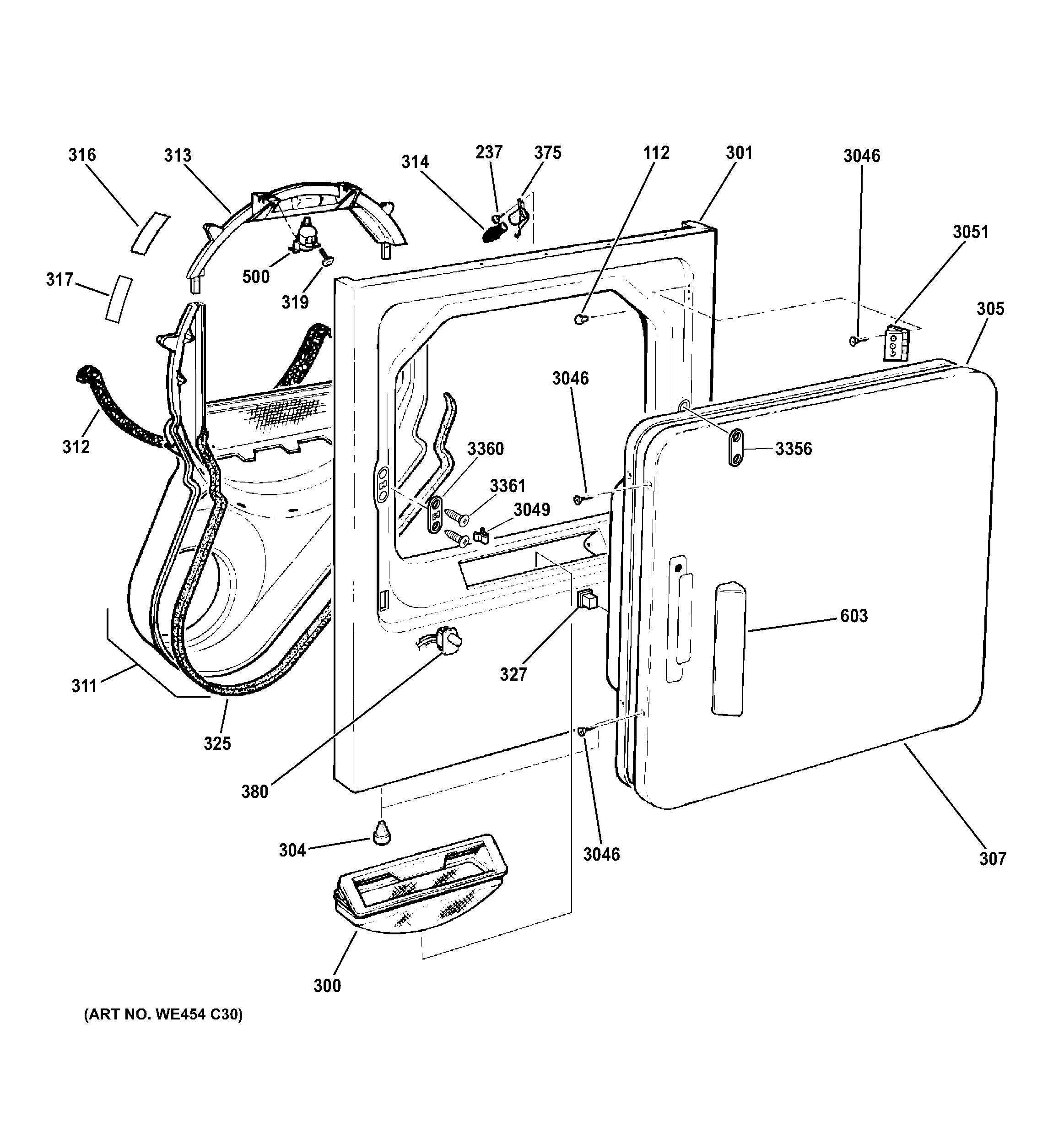 FRONT PANEL & DOOR