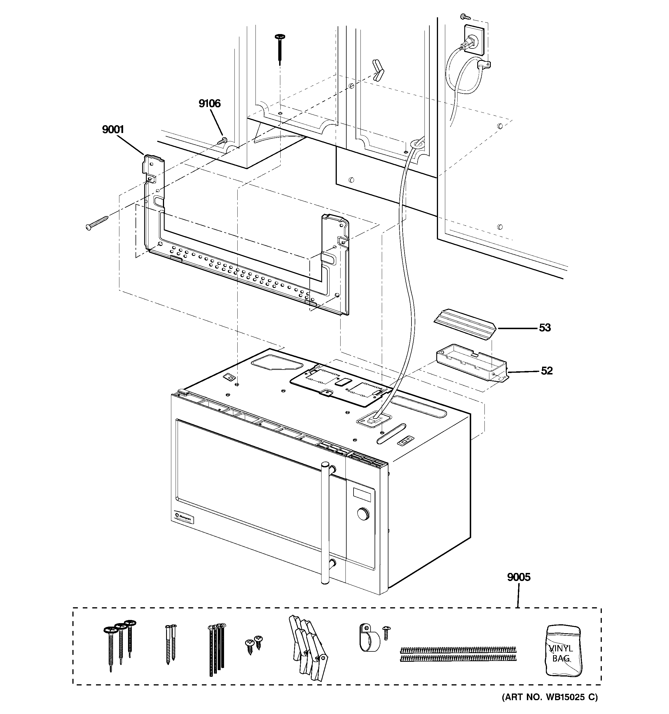 Installation parts