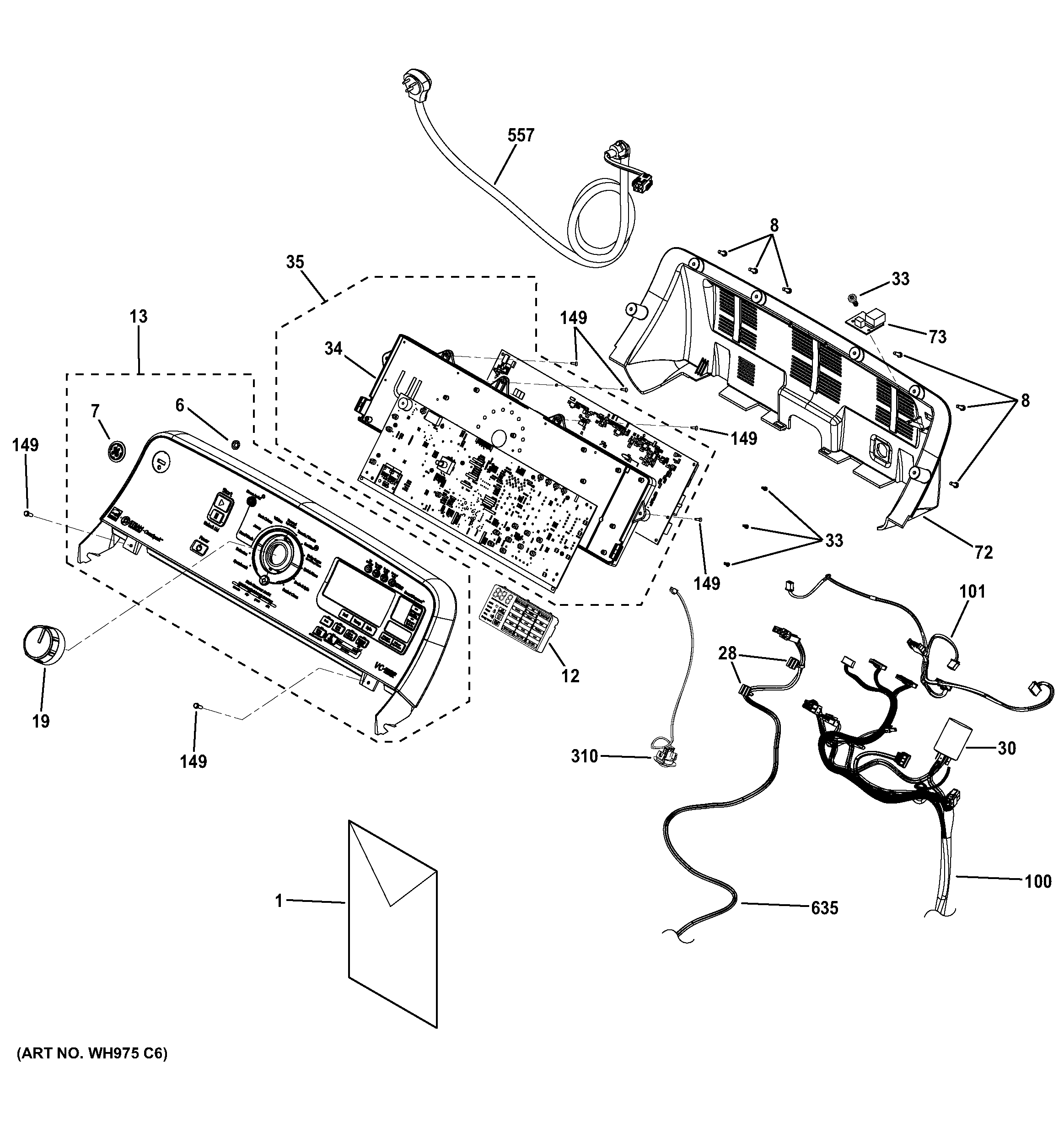 Controls & backsplash
