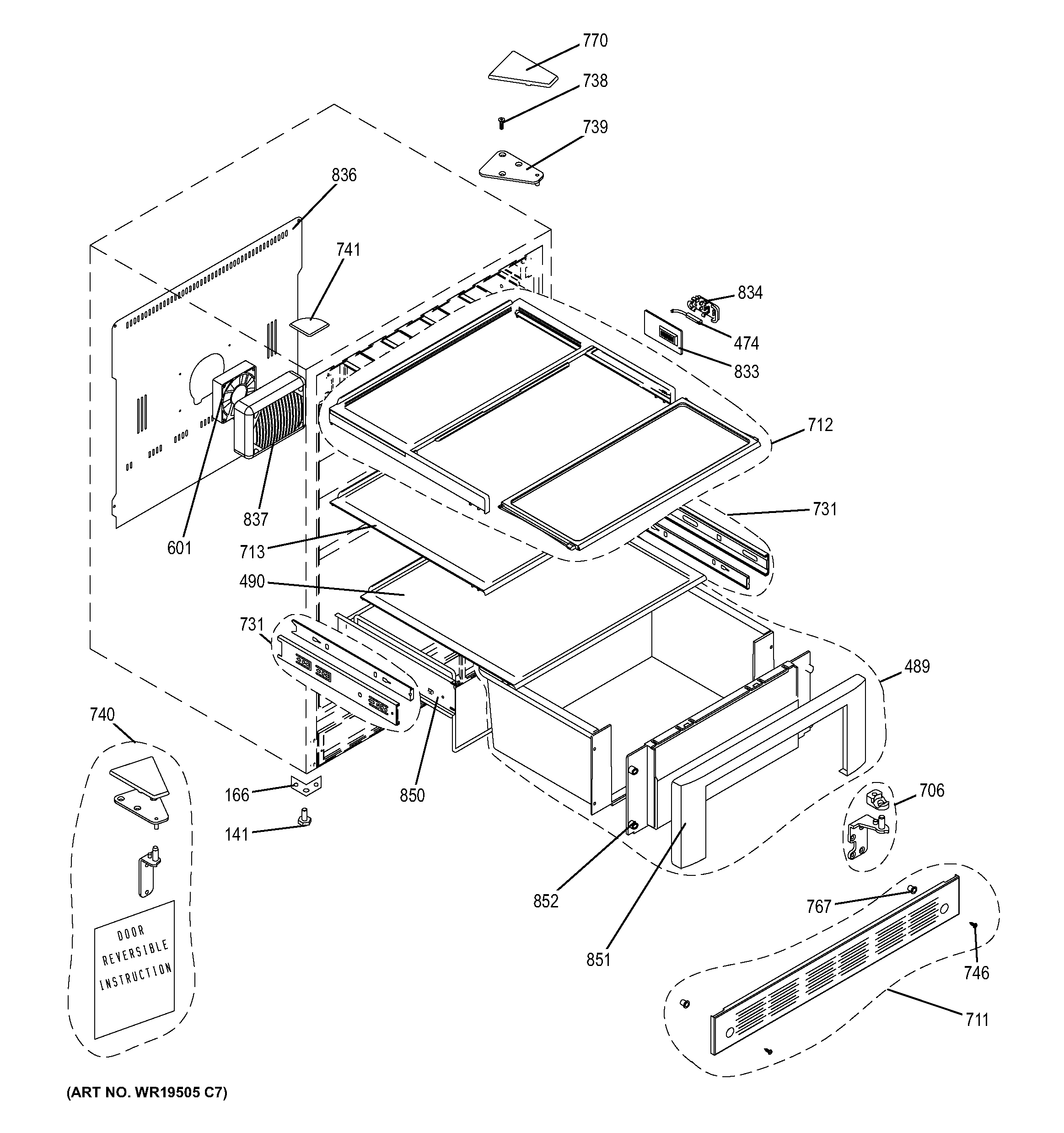 Cabinet & shelves