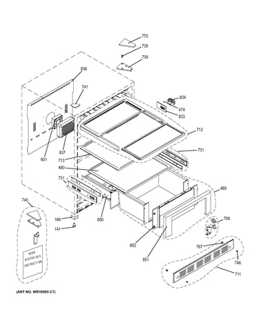 Cabinet & shelves